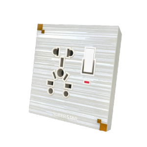 10 Pin multi Socket With Switch