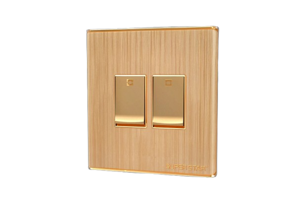 alt="Superstar Kito TwoGang Switch - Premium Modular Electric Gang Switch Bangladesh"