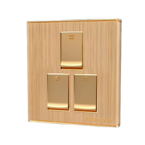 alt="Superstar Kito ThreeGang Switch - Premium Modular Electric Gang Switch Bangladesh"